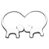 Cute Lucky Cat Pierced Hook Earrings Kitty