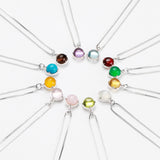 12 constellation 925 Silver Necklace all-match cute