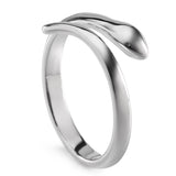 Snake Tail Ring Adjustable Finger Opening Wrap Serpent 6.5-9