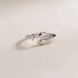Fish Pisces Zodiac Constellations Open Tail Rings