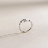 Fish Pisces Zodiac Constellations Open Tail Rings
