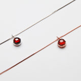 12 constellation 925 Silver Necklace all-match cute