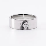S925 Jewelry Custom Made Ring with Any Photo