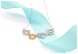 925 pure silver painted Stone Necklace