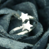 Five-pointed Star Pentagram Open Ring Tail Valentine Gift