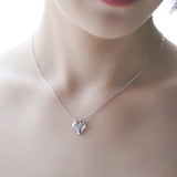 Fox Pendant Necklace High Polished