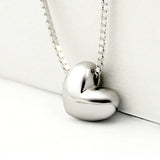 Heart-shaped Pendant Necklace Peach Love Clavicle Chain