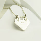 Fox Pendant Necklace High Polished