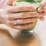 Sakura Flower Blossoms Open Tail Ring Fine